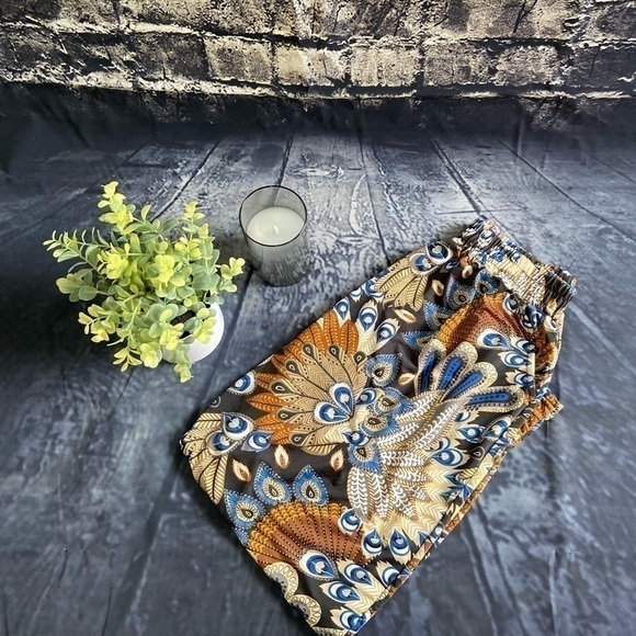WOMEN’S Print Legging Style Pants L/XL - Picture 1 of 4